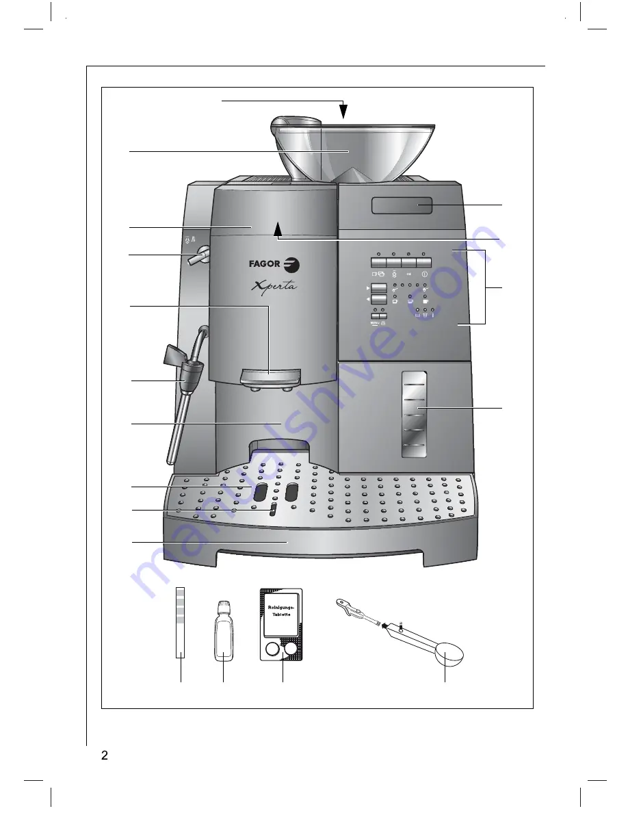 Fagor Xperta CAT-44 NG Operating Instructions Manual Download Page 2