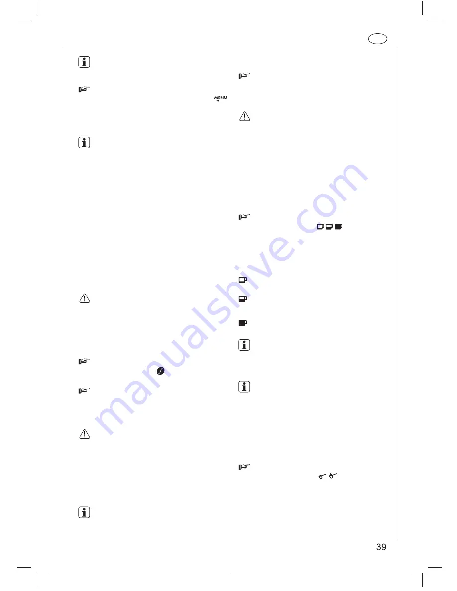 Fagor Xperta CAT-44 NG Operating Instructions Manual Download Page 39