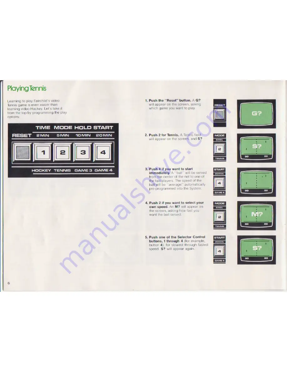 Fairchild Channel F Скачать руководство пользователя страница 8