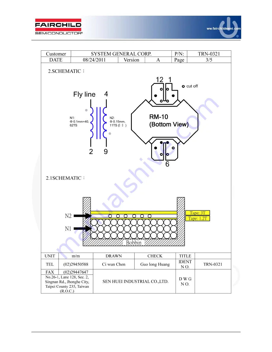 Fairchild FEBFAN6920MR_T02U120A Скачать руководство пользователя страница 40