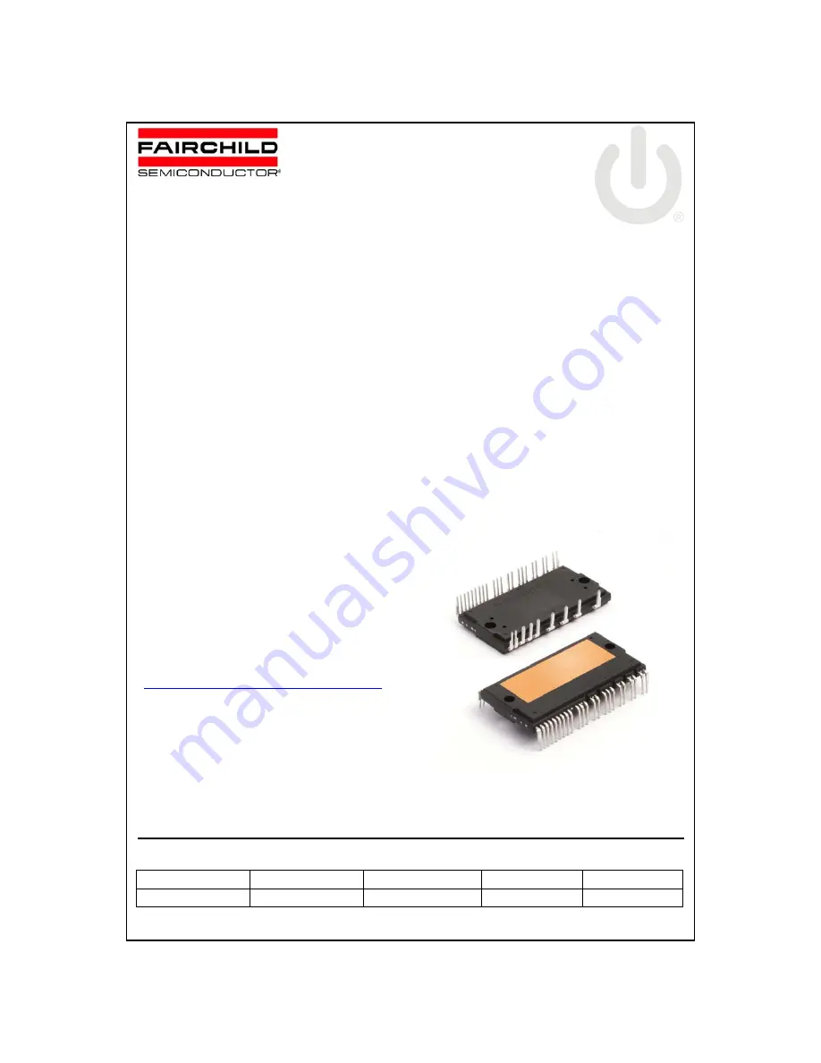 Fairchild FSAM50SM60A Manual Download Page 1