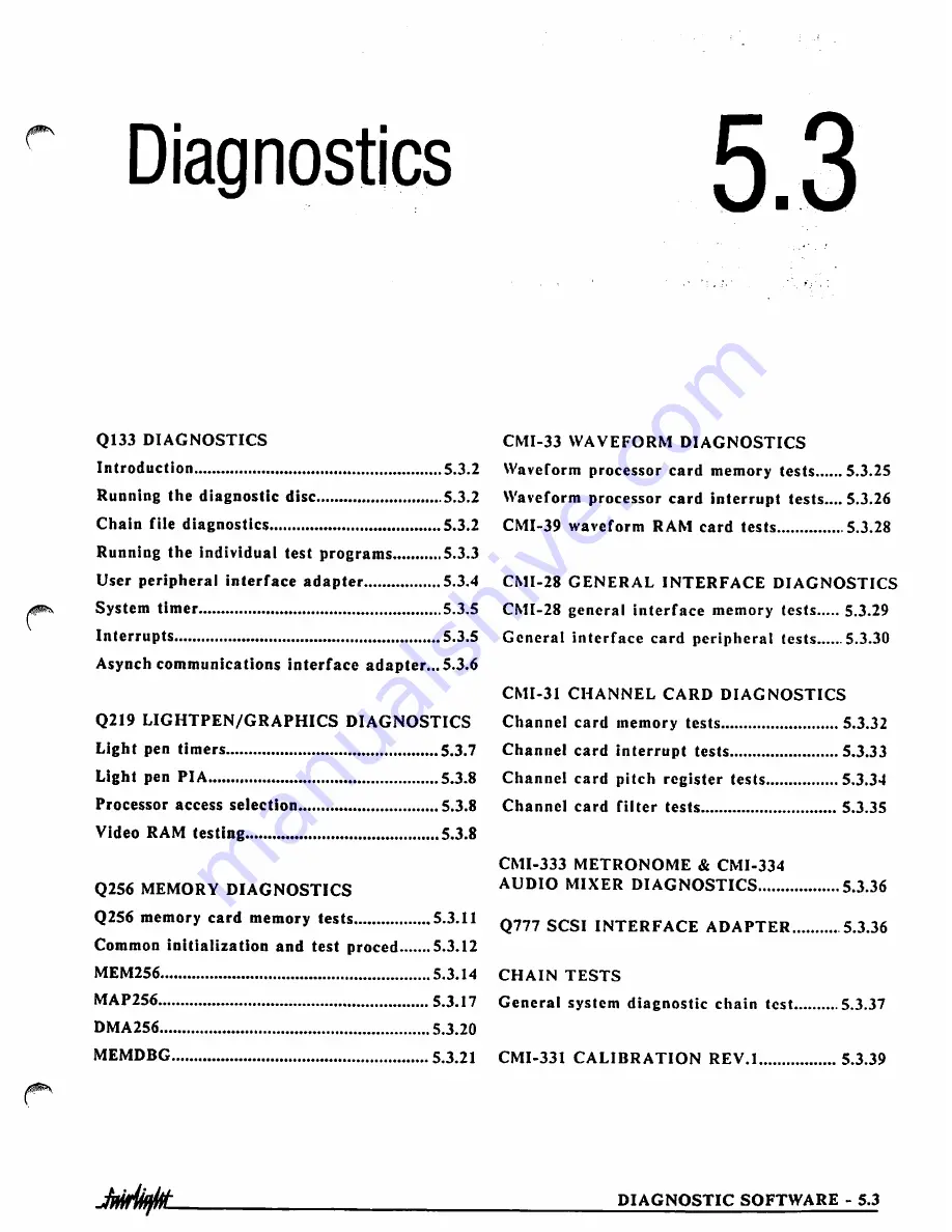 Fairlight CMI Series III Service Manual Download Page 316