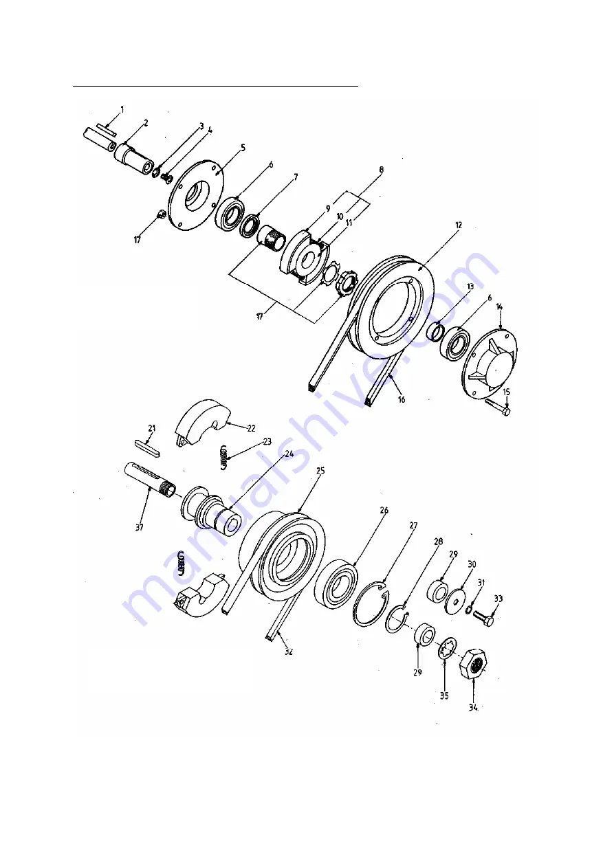 Fairport PD193 Operator'S, Spare Parts & Service Manual Download Page 18