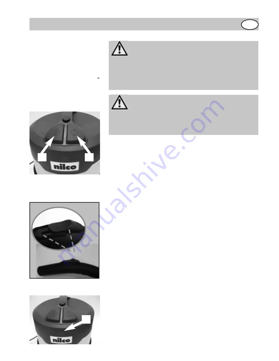 Fakir nilco S 20 E Operating Instructions Manual Download Page 13