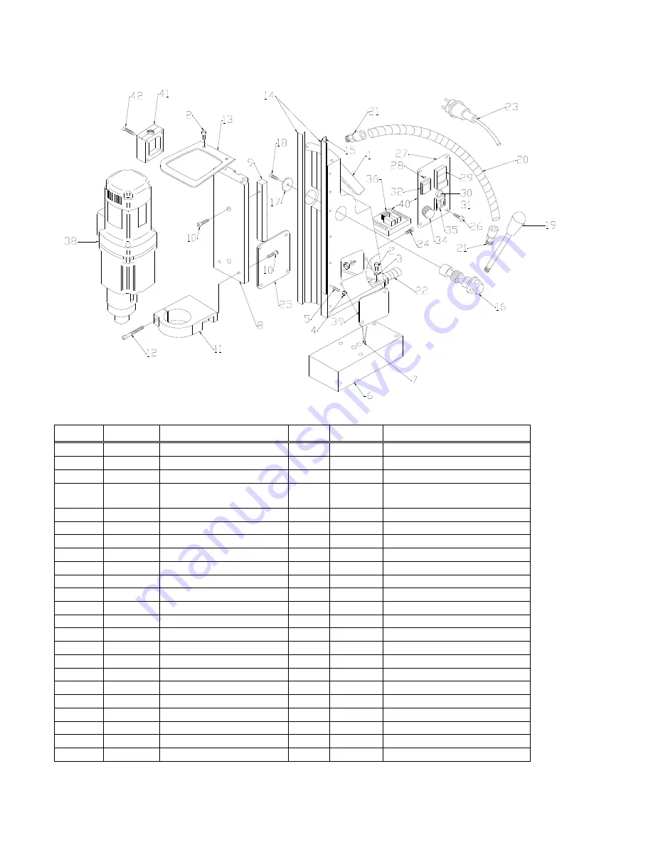 Falcon Magnetic Rotabroach CM/405/1 Operator'S Manual Download Page 10