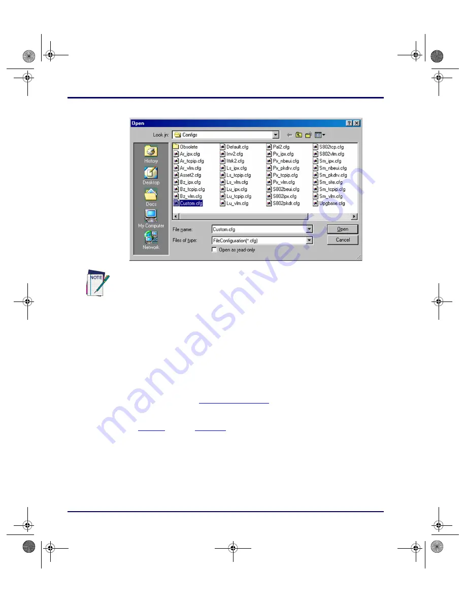 Falcon DOS Portable Data Terminals Advanced User'S Manual Download Page 34