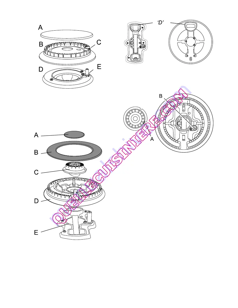 Falcon Toledo TXT110DFSSEU Instructions For Use And Installation Download Page 38