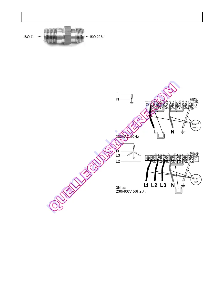 Falcon Toledo TXT110DFSSEU Instructions For Use And Installation Download Page 47