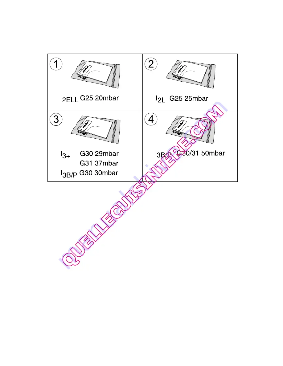 Falcon Toledo TXT110DFSSEU Instructions For Use And Installation Download Page 57