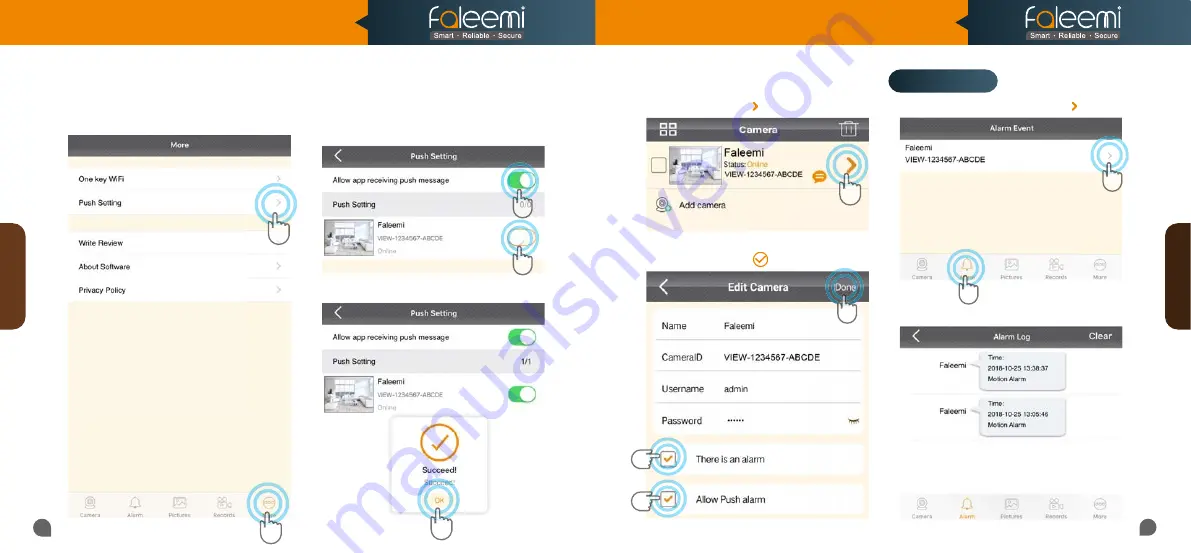 FALEEMI FSC882 Quick Start Manual Download Page 13