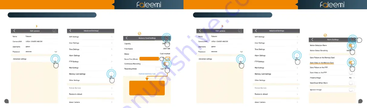 FALEEMI FSV861 Quick Start Manual Download Page 14