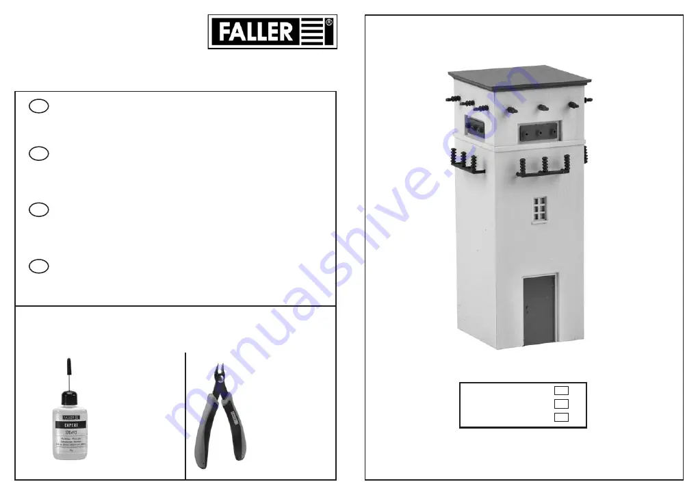 Faller 120268 Quick Start Manual Download Page 1