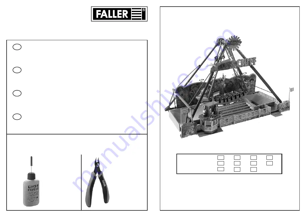 Faller 140420 Manual Download Page 1