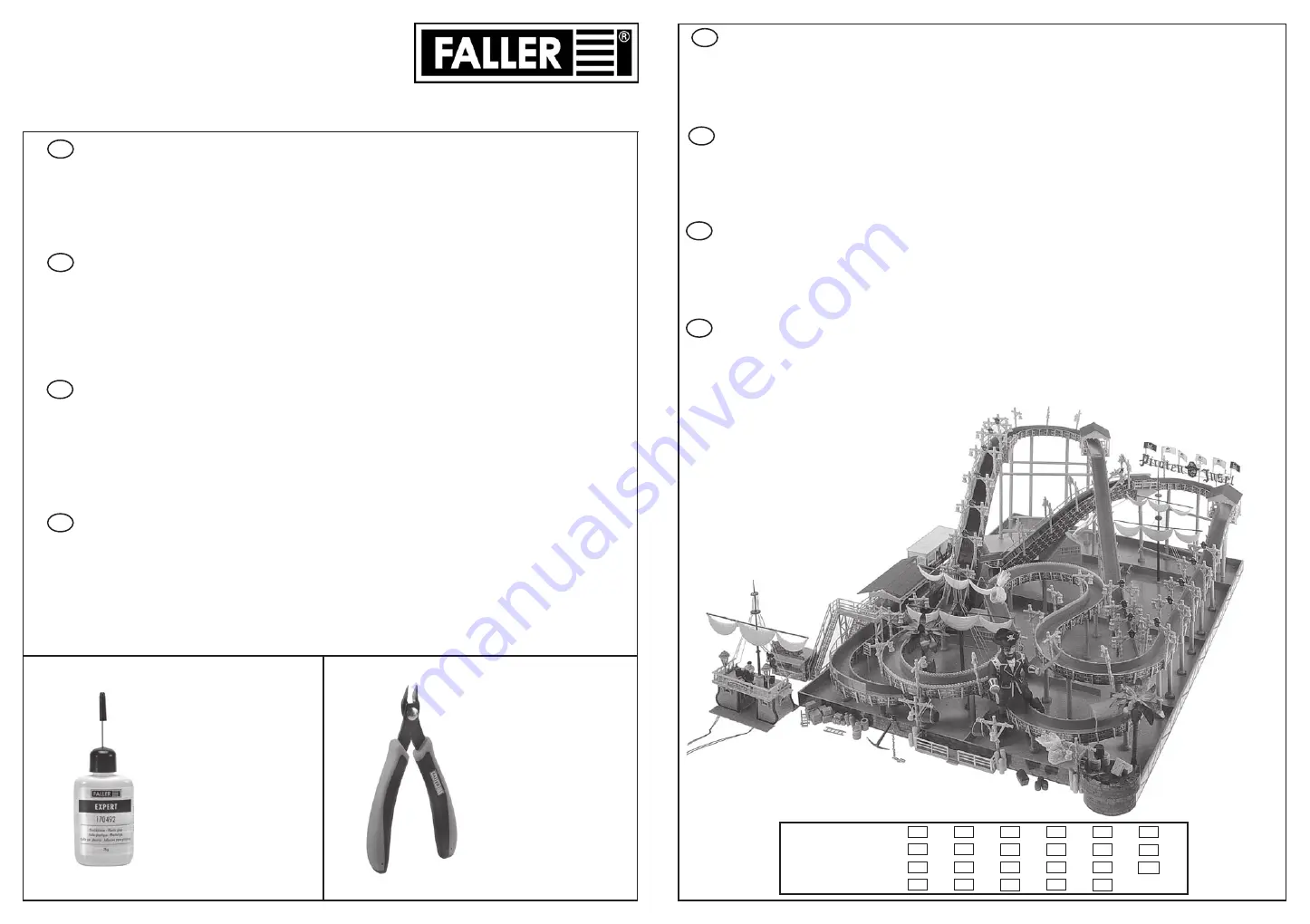 Faller 140430 Manual Download Page 1