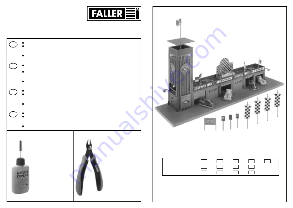 Faller 141070 Скачать руководство пользователя страница 1