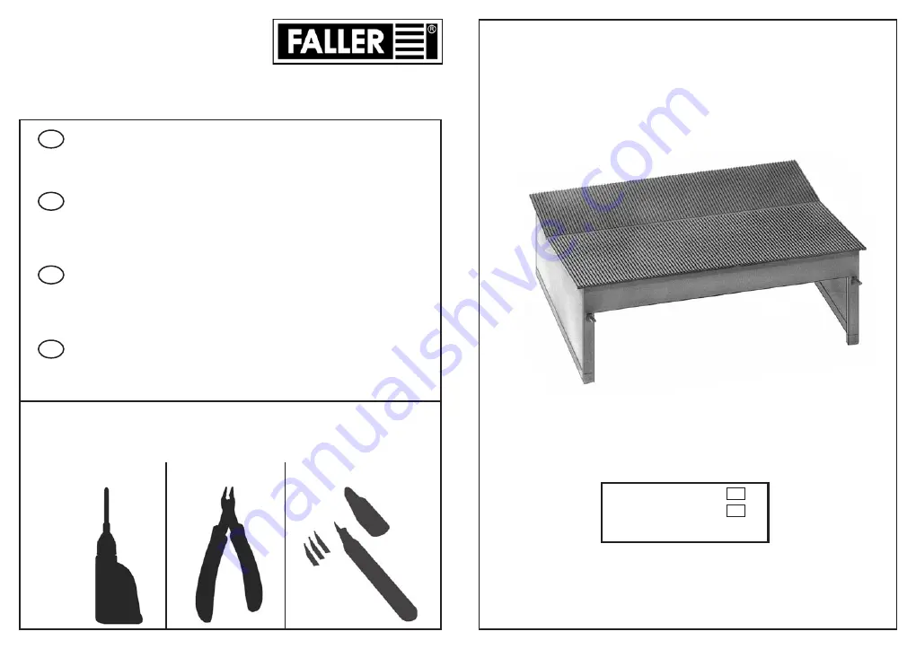 Faller 144104 Quick Start Manual Download Page 1