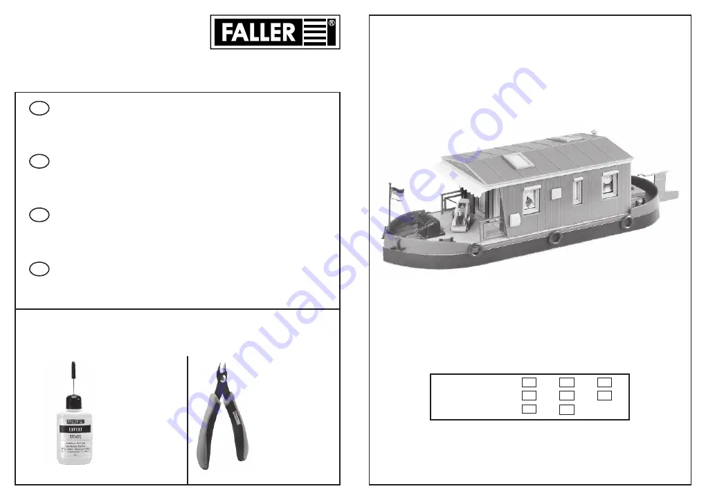 Faller 161460 Manual Download Page 1