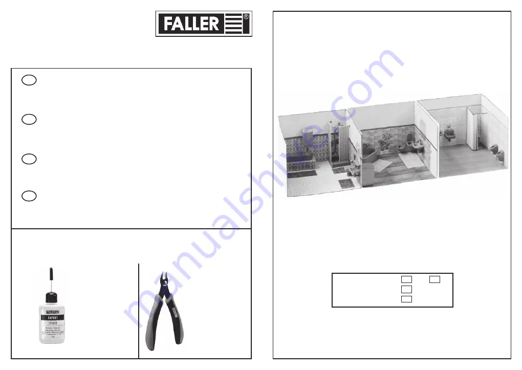 Faller 180355 Quick Start Manual Download Page 1