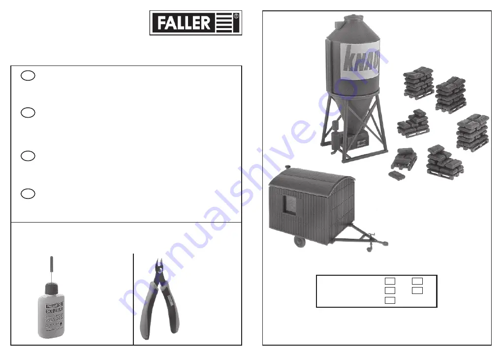 Faller 180601 Quick Start Manual Download Page 1