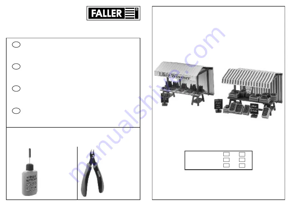 Faller 180615 Manual Download Page 1