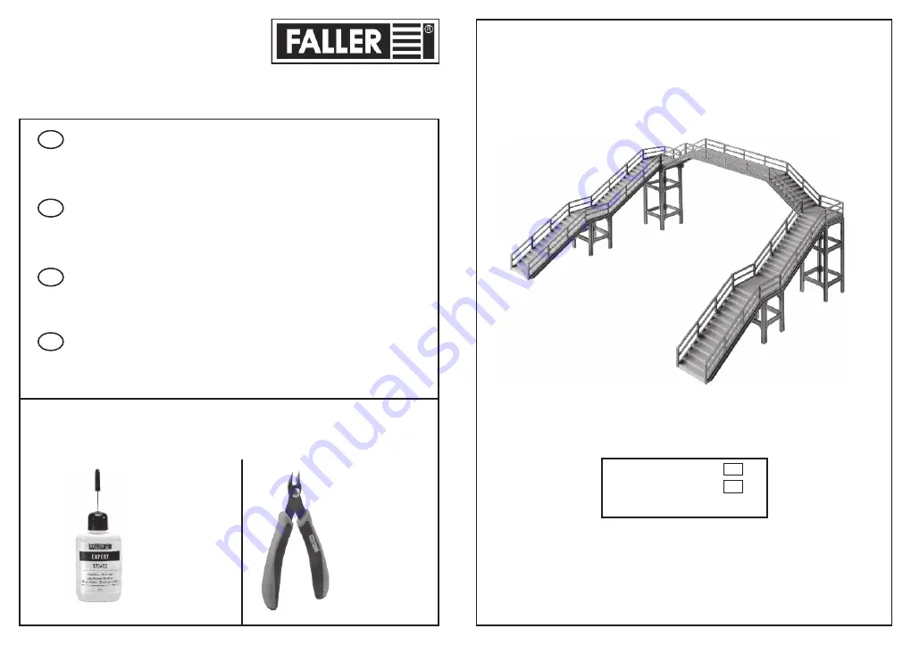 Faller 190066-3 Manual Download Page 1