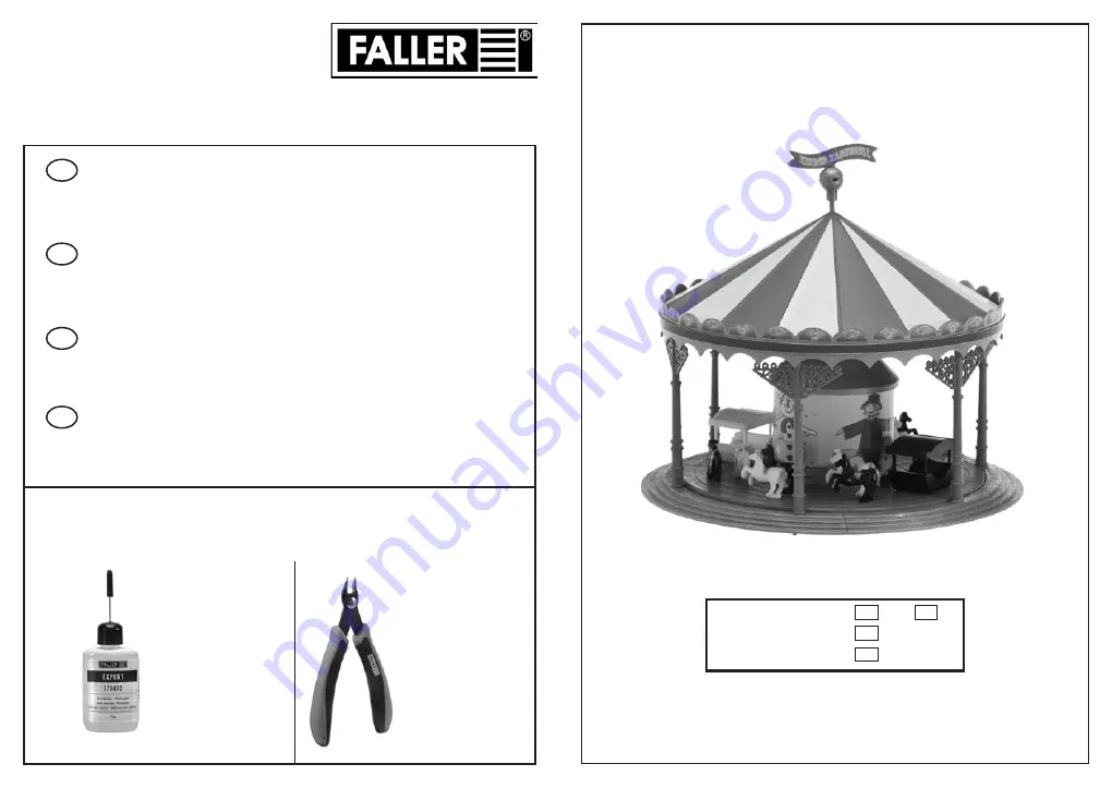 Faller 190070/1 Скачать руководство пользователя страница 1