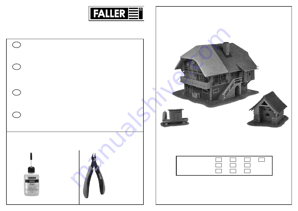 Faller 190071/3 Скачать руководство пользователя страница 1