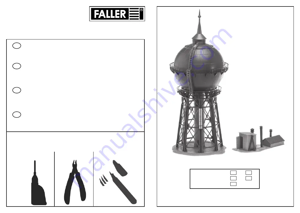 Faller 190140/4 Manual Download Page 1