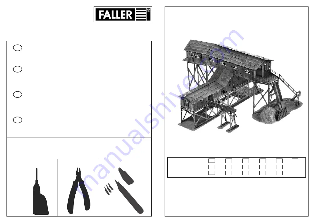 Faller 191793 Instructions Manual Download Page 1