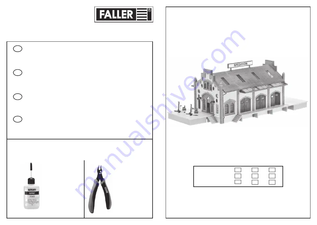 Faller 222134 Quick Start Manual Download Page 1