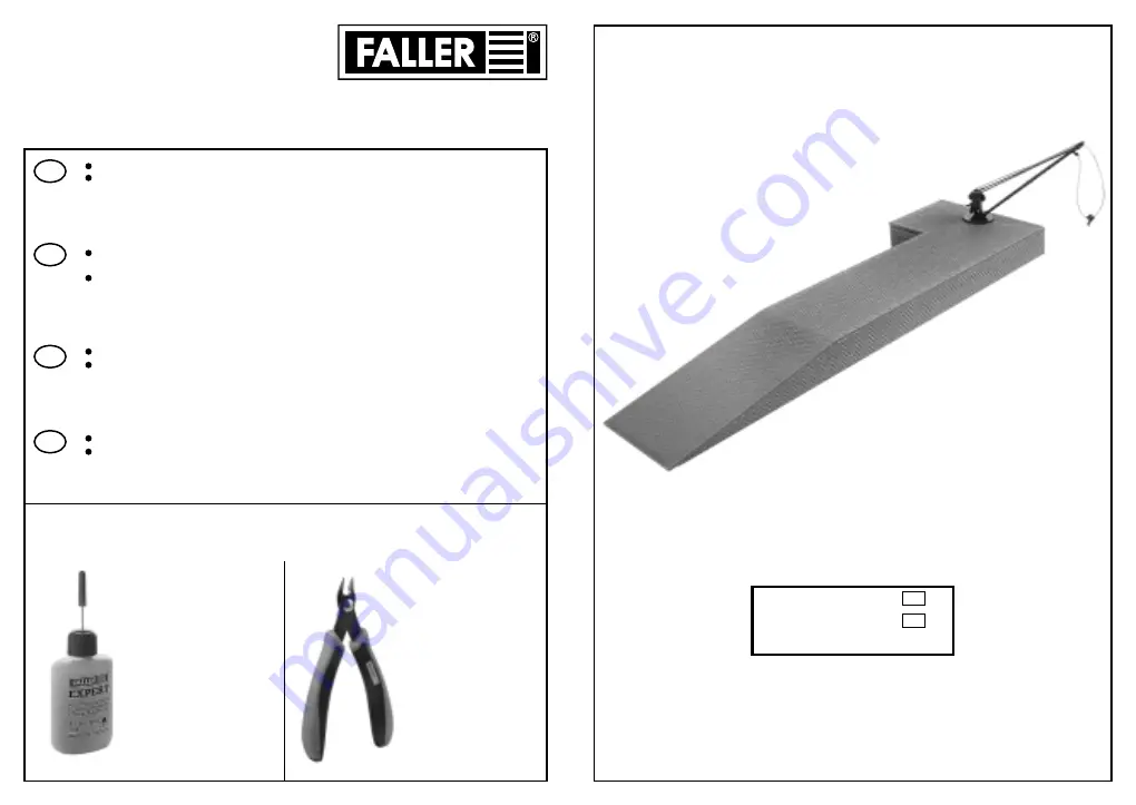 Faller 222179 Manual Download Page 1