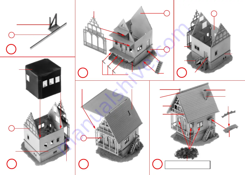 Faller 2281 Assembly Instructions Download Page 4