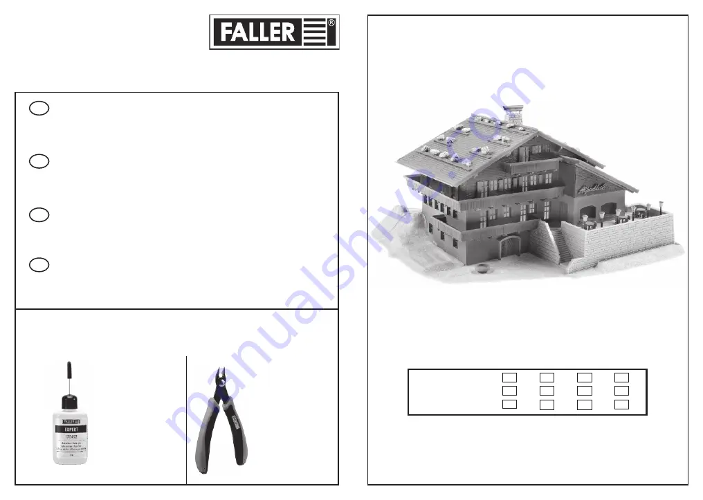 Faller 232230 Скачать руководство пользователя страница 1