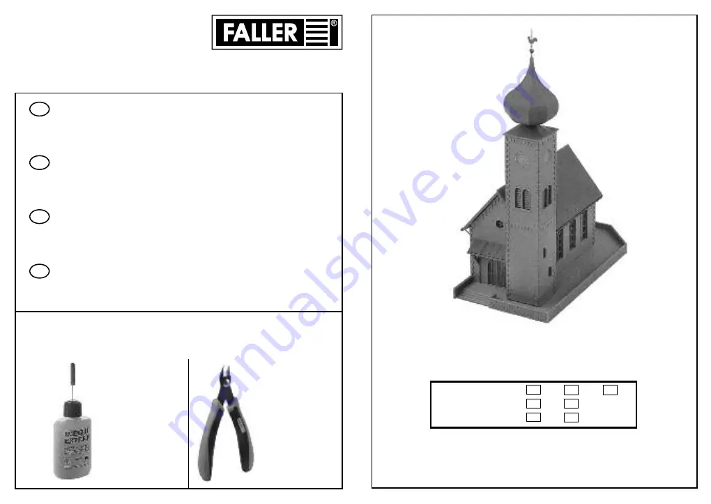 Faller 232244 Manual Download Page 1