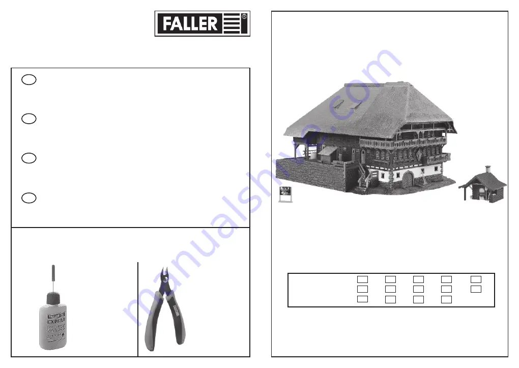 Faller 232252 Instructions Manual Download Page 1