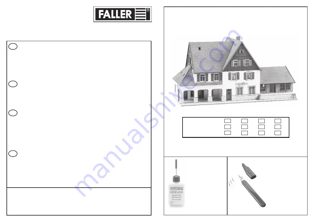 Faller 282708 Скачать руководство пользователя страница 1