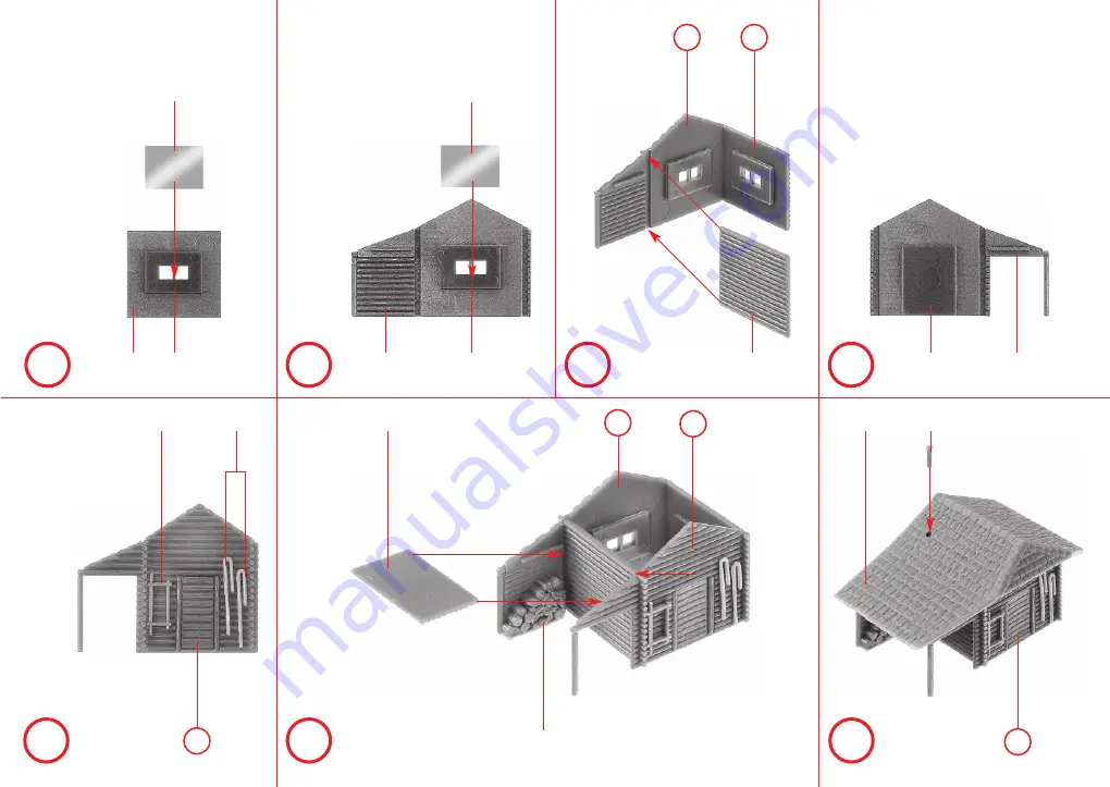 Faller ALLOTMENT GARDEN SET 3 Manual Download Page 3