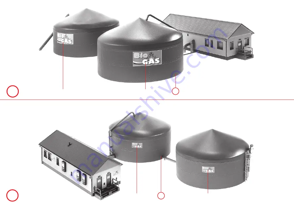 Faller BIOGAS PLANT Instructions Manual Download Page 12