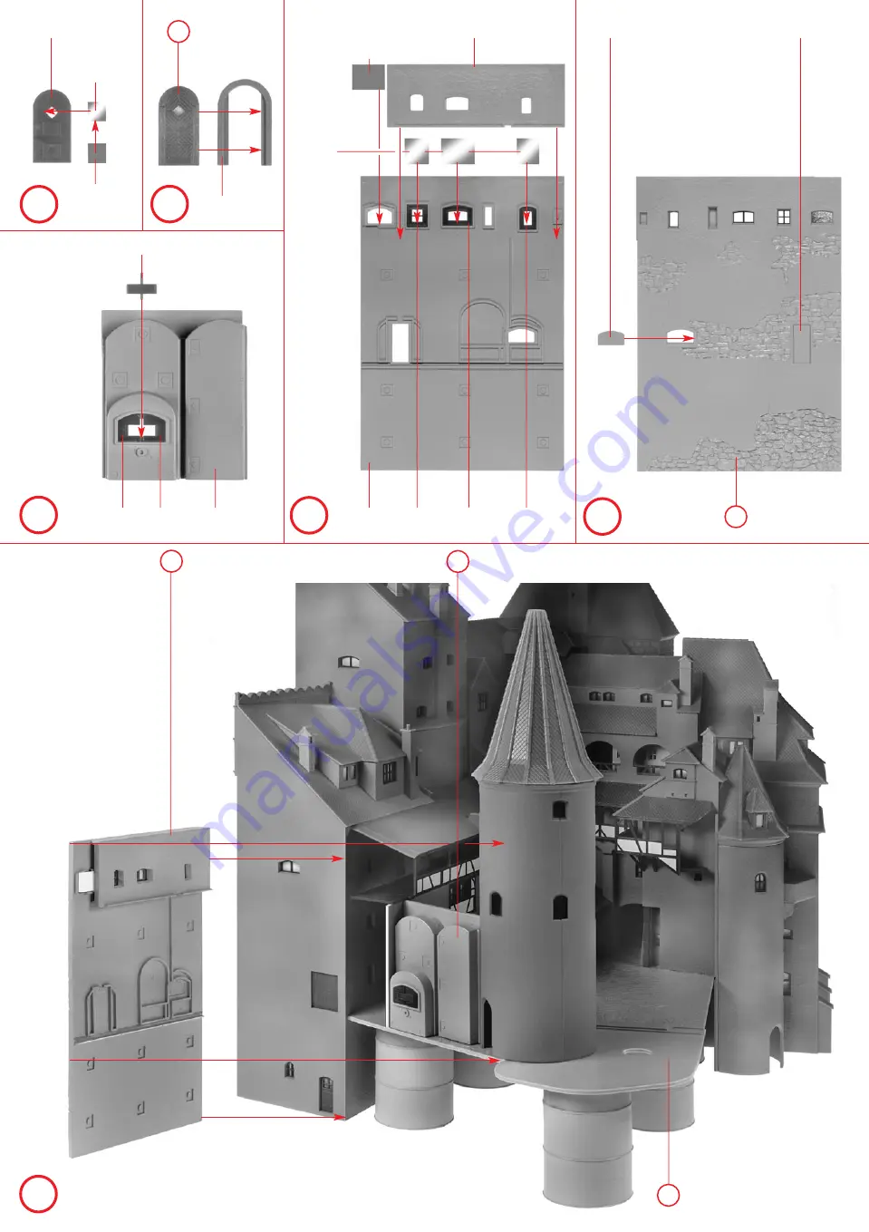 Faller Bran Castle 130820 Скачать руководство пользователя страница 57