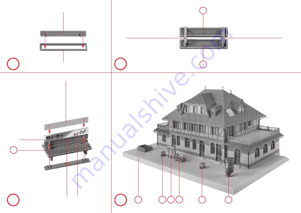 Faller BURGSCHWABACH STATION Manual Download Page 23