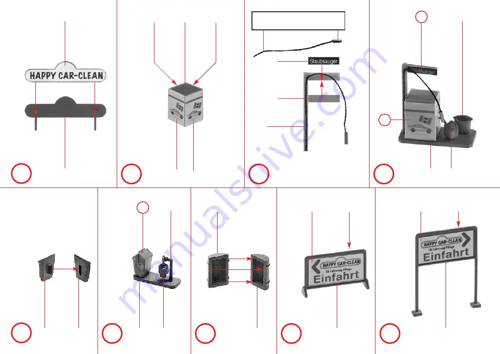 Faller CAR WASH Manual Download Page 7