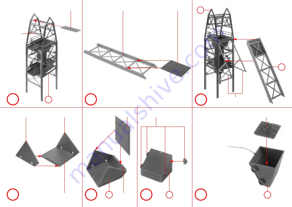 Faller COKING PLANT Instructions Manual Download Page 5