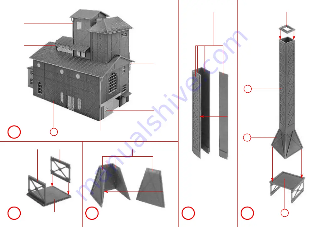 Faller COKING PLANT Instructions Manual Download Page 14