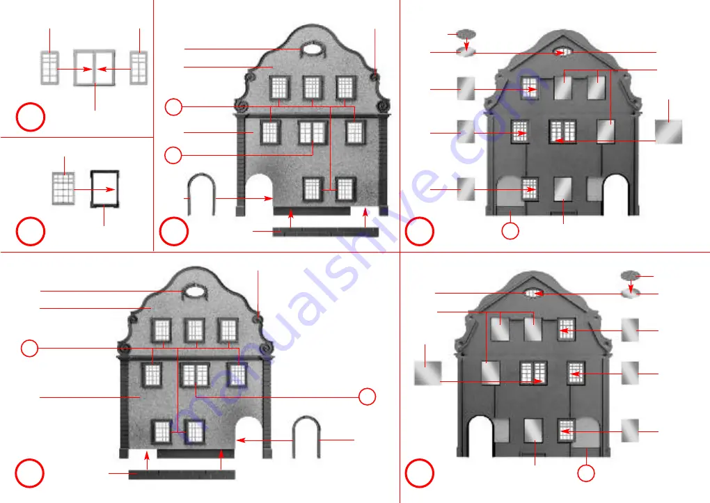 Faller DEPARTMENT STORE Instructions Manual Download Page 4