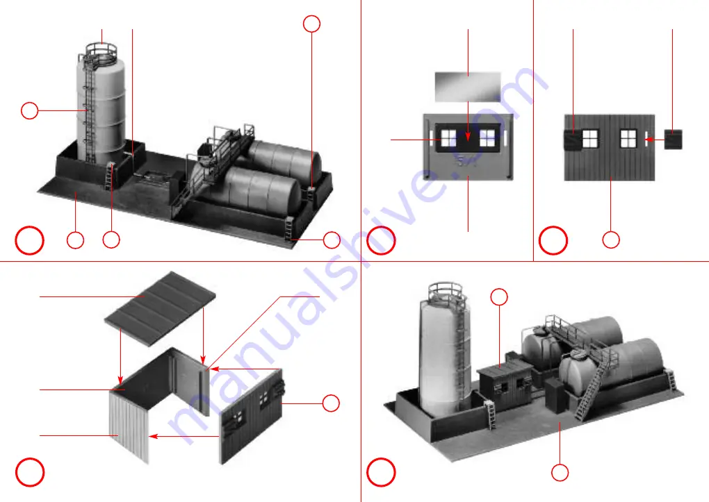 Faller DIESEL FUEL FACILITY Manual Download Page 4