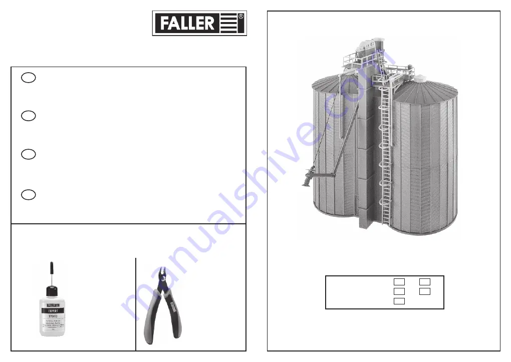 Faller DOUBLE SILO Скачать руководство пользователя страница 1