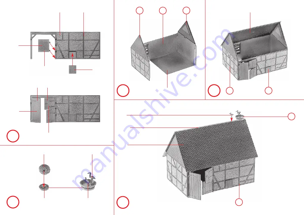 Faller FARM WITH THREE AISLES Скачать руководство пользователя страница 8