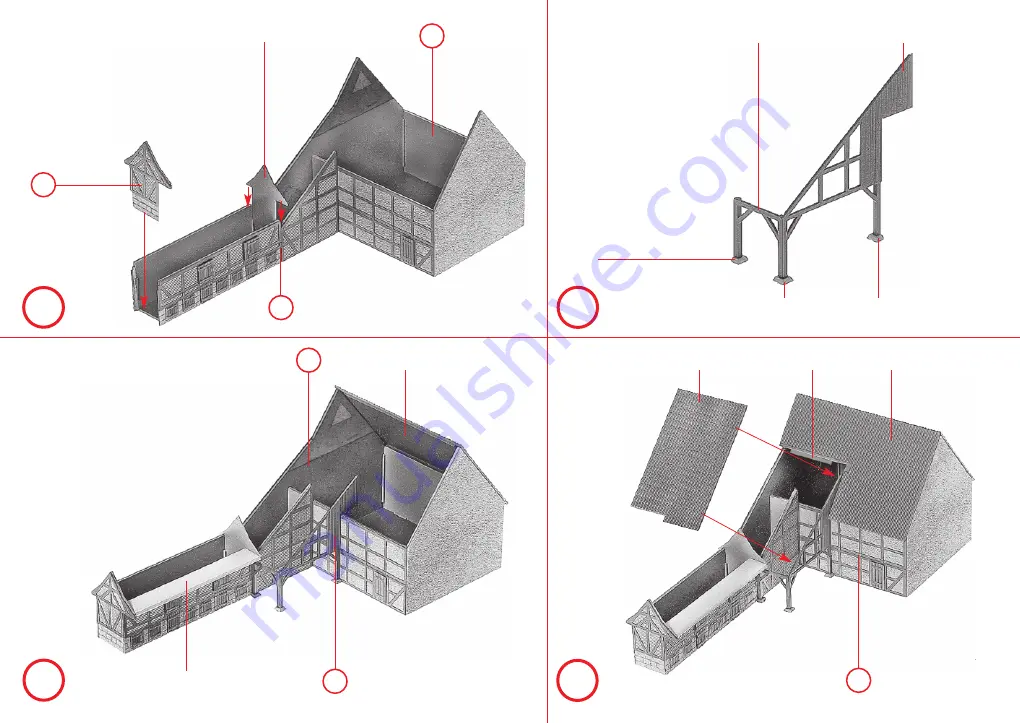 Faller FARM WITH THREE AISLES Скачать руководство пользователя страница 10