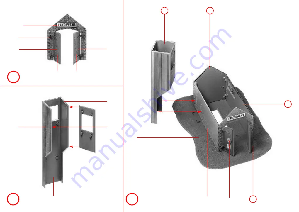 Faller FIRE-ENGINE HOUSE Quick Start Manual Download Page 3