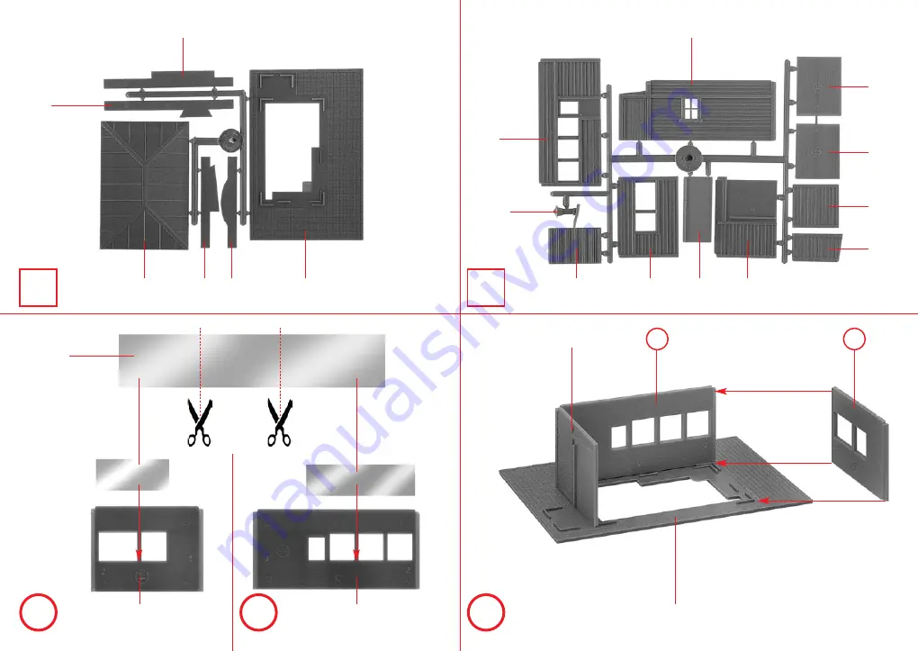 Faller Florist's Shop Assembly Instructions Download Page 2